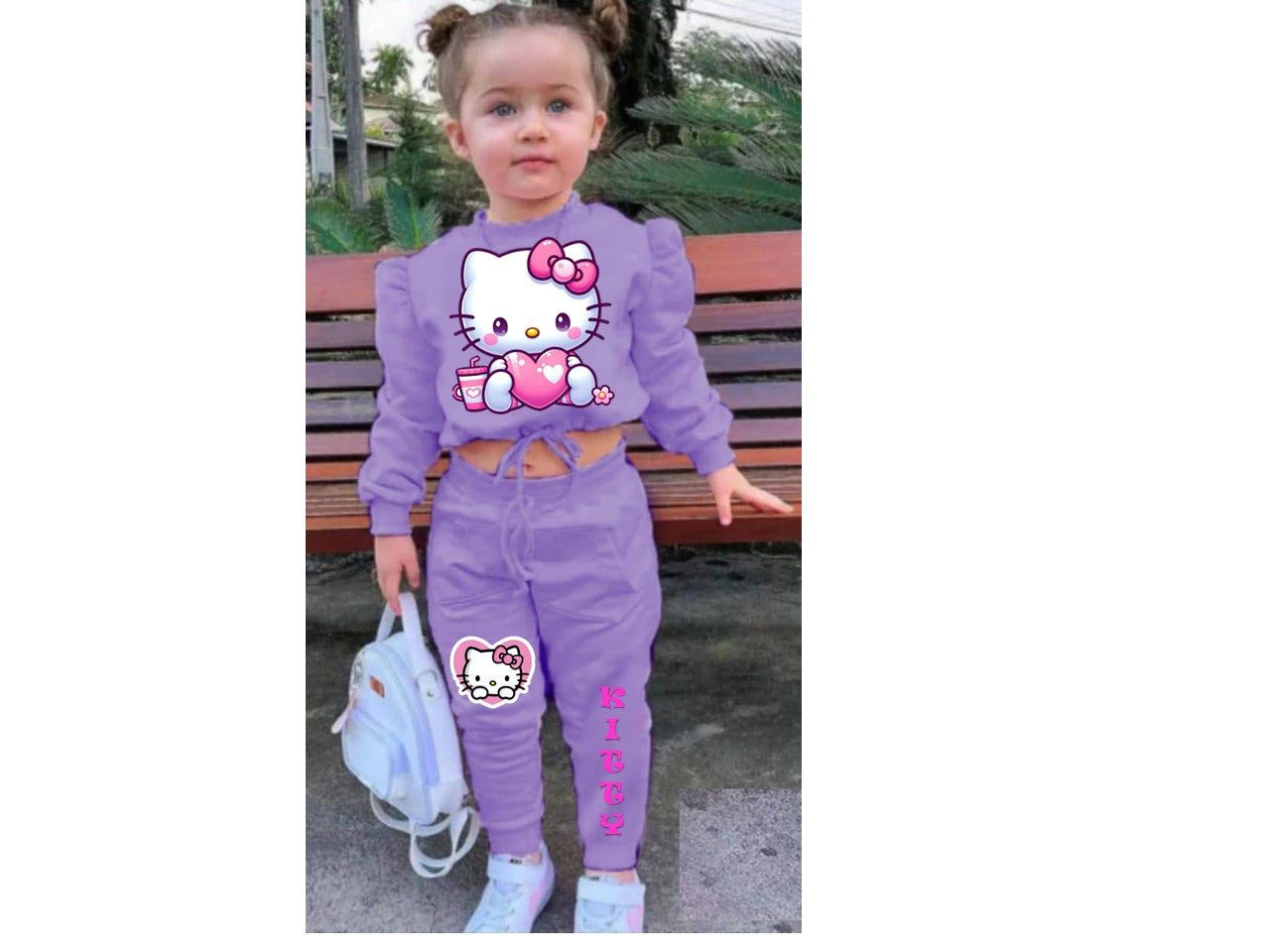 CONJ BOMBACHO HELLO KITTY